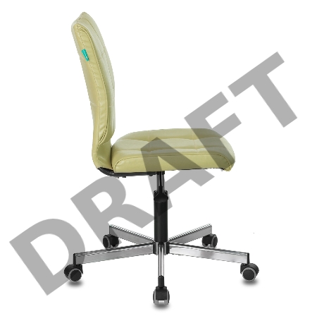Кресло Бюрократ CH-330M/GREEN без подлокотников зеленый Best 79 искусственная кожа крестовина металл