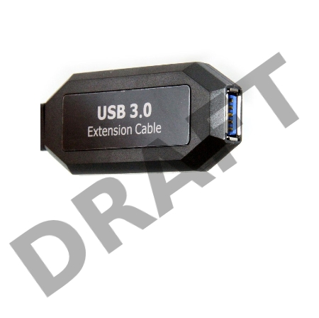 Кабель-адаптер USB3.0-repeater, удлинительный активный <Am-->Af> 10м VCOM <CU827>