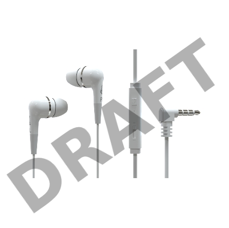 Наушники RITMIX RH-112M white