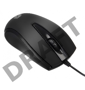 Мышь Oklick 325M черный оптическая (1000dpi) USB (2but)