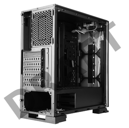 Корпус Formula F-3402 черный без БП ATX 5x120mm 2x140mm 2xUSB2.0 1xUSB3.0 audio bott PSU