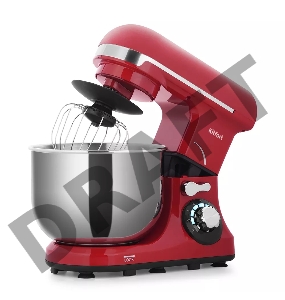 Миксер стационарный Kitfort КТ-1337-1 600Вт красный/серебристый