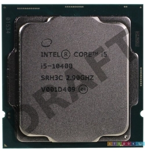 Процессор Intel Core i5 10400 Soc-1200  (2.9GHz/Intel UHD Graphics 630) OEM