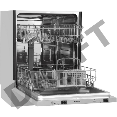 Посудомоечная машина Weissgauff BDW 6042 2100Вт полноразмерная, встраиваемая