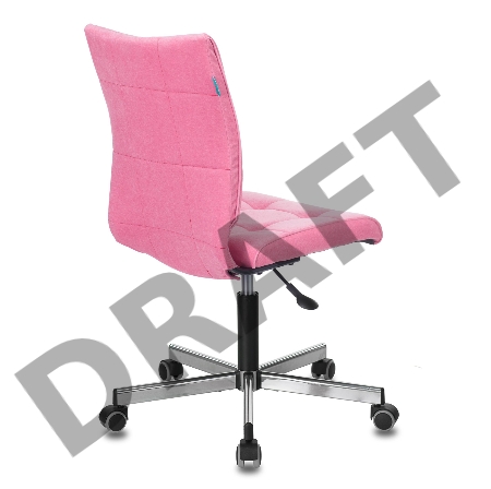 Кресло Бюрократ CH-330M/VELV36 розовый Velvet 36 крестовина металл