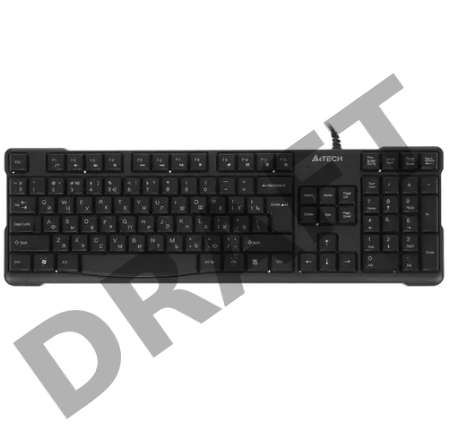 Клавиатура A4Tech KR-750 черный USB