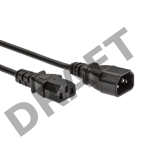 Кабель монитор - компьютер (UPS to устройство) 220V 5м VCOM/TELECOM