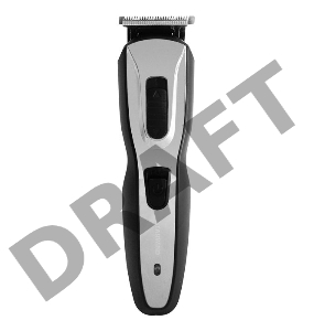Машинка для стрижки Starwind SBC1900 черный/серебристый (насадок в компл:9шт)