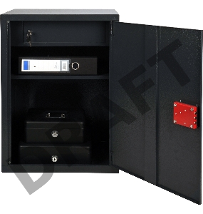 Шкаф бухгалтерский Cactus CS-SF-BK63 630x460x340мм ключевой