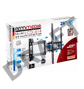 Кронштейн для телевизора Arm Media LCD-414 черный 26