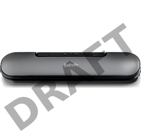 Вакууматор BBK BVS601 темно-серый/серебро