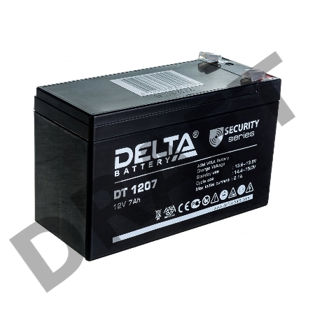Батарея Delta DT 1207 (12V, 7Ah)