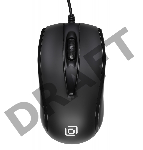 Мышь Oklick 325M черный оптическая (1000dpi) USB (2but)