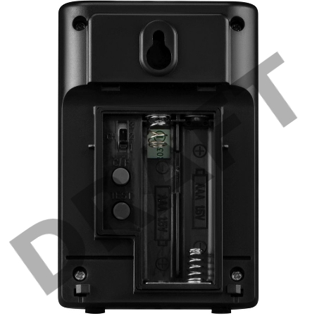 Погодная станция Buro H146G серебристый/черный