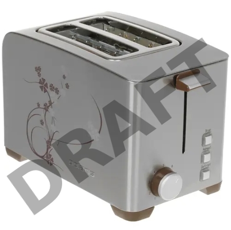 Тостер Polaris PET0910 коричневый 900Вт