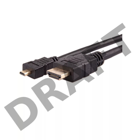 Кабель VCOM/TELECOM HDMI-19M -- MicroHDMI-19M ver 2.0+3D/Ethernet,1m Telecom <TCG206-1M>