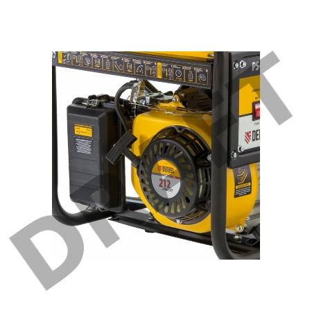 Генератор бензиновый PS-28, 2,8 кВт, 230В, 15л, ручной стартер// Denzel