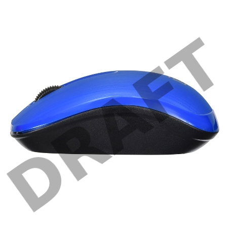 Мышь Oklick 525MW голубой оптическая (1000dpi) беспроводная USB (2but)