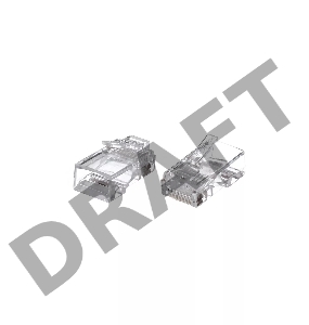 Коннекторы RJ-45 COM VNA2200-1/100 для UTP кабеля 5 кат. ( 100 шт.)