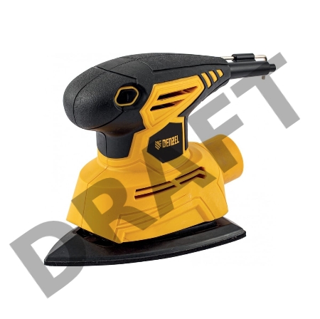 Машина плоскошлифовальная вибрационная 2 в 1 VDS-2, 130 Вт, 14000 об/мин// Denzel