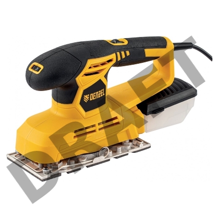 Машина плоскошлифовальная вибрационная VS-90-187, 240 Вт, 6000-11000 об/мин// Denzel