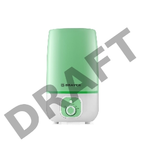 Увлажнитель ультразвуковой BRAYER BR4700GN, 4 л, 25 м, 13 ч., регулировка интенсивности, аромат.