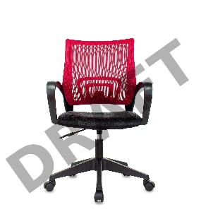 Кресло Бюрократ CH-695NLT бордовый Z5 сиденье черный TW-11 сетка/ткань крестовина пластик