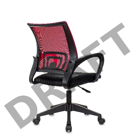 Кресло Бюрократ CH-695NLT бордовый Z5 сиденье черный TW-11 сетка/ткань крестовина пластик