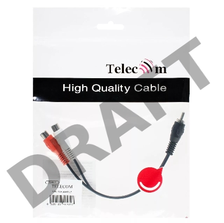 Кабель-разветвитель Telecom 1RCA (M) - 2RCA (F)<TAV4954-0.2M>