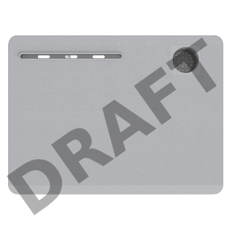 Стол для ноутбука Cactus VM-FDS101B столешница МДФ серый 70x52x106см (CS-FDS101WGY)