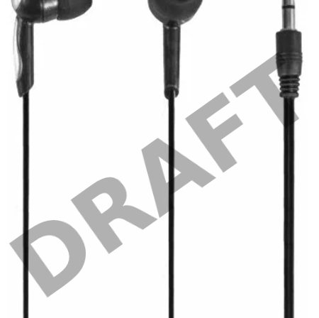 Наушники-вкладыши Defender Basic-603 / для плеера /Ø10 мм / 3.5 mm jack / кабель 1,1м./ пластик /черный.