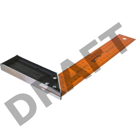 Угольник, 250 мм, металлический// Sparta