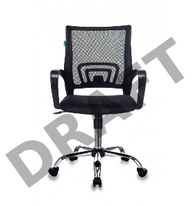 Кресло Бюрократ CH-695N/SL/BLACK спинка сетка черный TW-01 сиденье черный TW-11 крестовина хром
