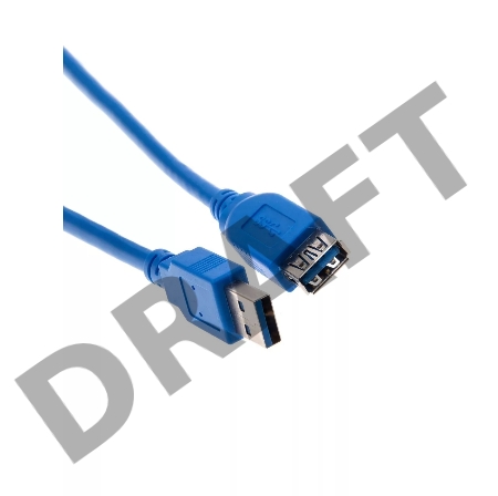 Кабель удлинительный USB3.0 Am-Af 0,5m Aopen <ACU302-0.5M> 