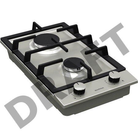 Газовая варочная поверхность Darina 1T2 M 523 X нержавеющая сталь