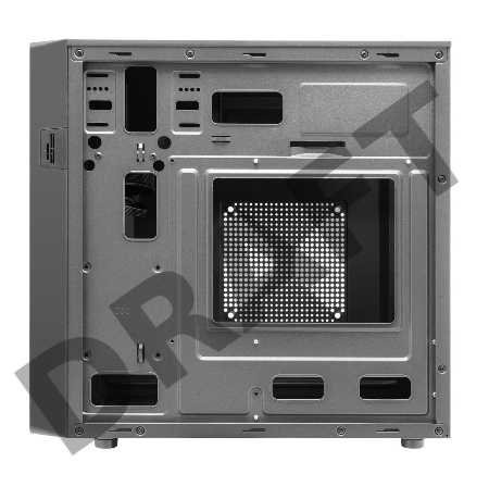 Корпус Ginzzu D180 2*USB 2.0,AU w/o PSU