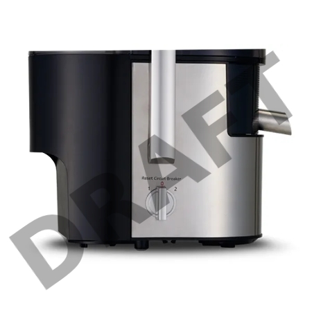 Соковыжималка центробежная Panasonic MJ-DJ01STQ 800Вт рез.сок.:1500мл. серебристый/черный