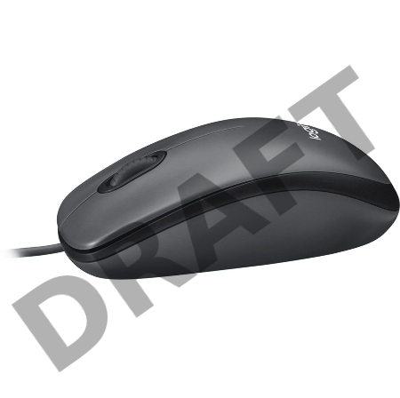 Мышь Logitech Mouse M90 Optical, USB Dark Grey RTL