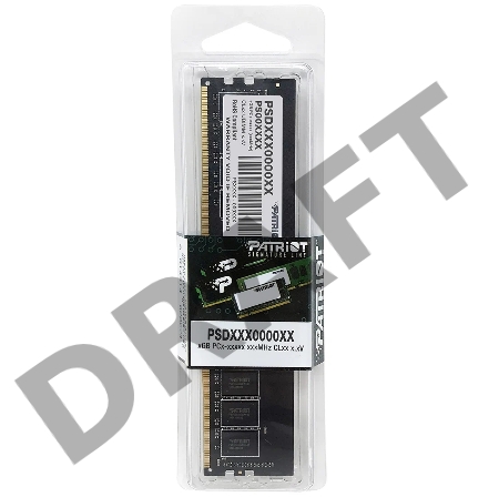 Память Patriot 8GB DDR4 3200MHz PSD48G320081 Signature RTL PC4-25600 CL22 DIMM 288-pin 1.2В single rank