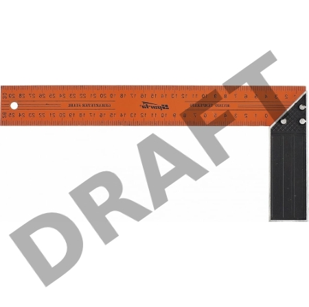 Угольник, 300 мм, металлический// Sparta