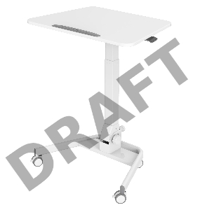 Стол для ноутбука Cactus VM-FDS109 столешница МДФ белый 73x50x108см (CS-FDS109WWT)