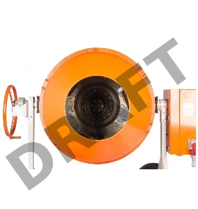 Бетоносмеситель СБР-500А.1, 500 л, 1,5 кВт, 380 В, редуктор