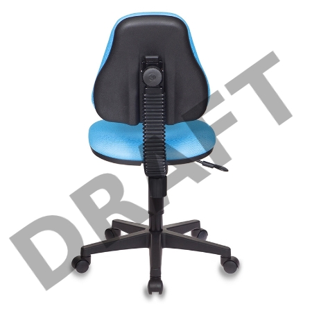 Кресло детское Бюрократ KD-4/TW-55 голубой TW-55