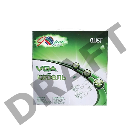 Кабель AOpen <ACG341AD-10M> монитор-SVGA card (15M-15M) 10м 2 фильтра