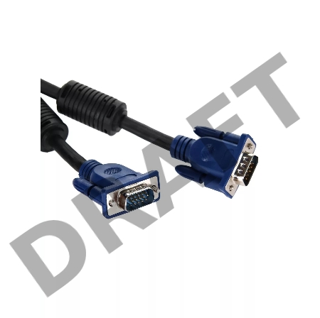 Кабель AOpen <ACG341AD-10M> монитор-SVGA card (15M-15M) 10м 2 фильтра