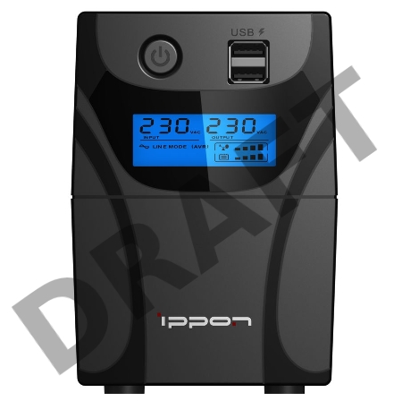 Источник бесперебойного питания Ippon Back Power Pro II Euro 650 360Вт 650ВА черный