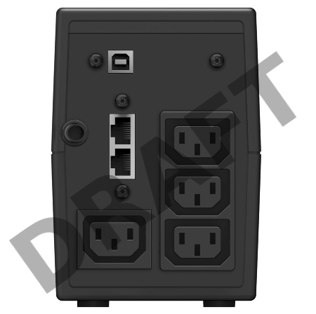 Источник бесперебойного питания Ippon Back Power Pro II 600 360Вт 600ВА черный