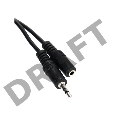 Кабель VCOM VAV7179-1.8M Кабель удлинительный 3.5 Jack (M) - 3.5 Jack (F), стерео, аудио, 1.8м 