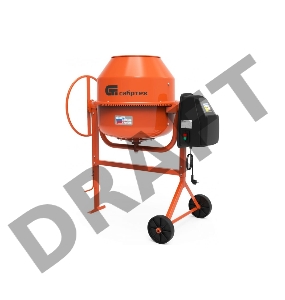 Бетоносмеситель БСЕ-200, 200 л, 1000 Вт// Сибртех