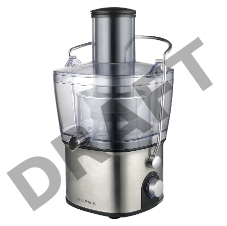 Соковыжималка центробежная Supra JES-2010 850Вт серебристый/черный